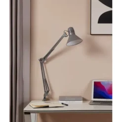 Candeeiro de Mesa com Braço e Cabeça Ajustáveis FIRMO EGLO 90874