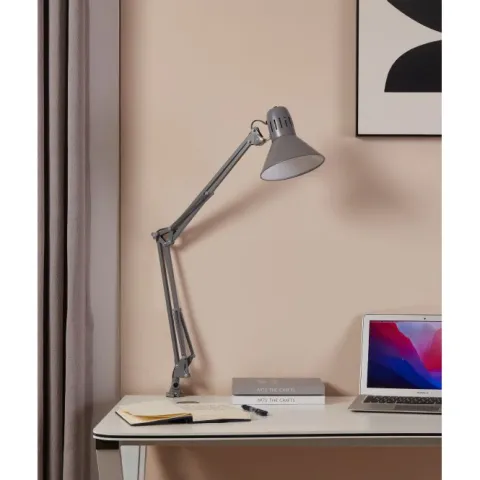 Candeeiro de Mesa com Braço e Cabeça Ajustáveis FIRMO EGLO 90874