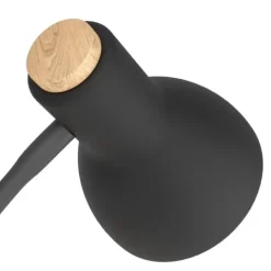Candeeiro de mesa com braço flexível em metal e madeira VERADAL EGLO 98831