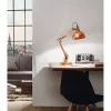 Candeeiro de Mesa com Cabeça Ajustável em Metal Cobre BORGILLIO EGLO 94704