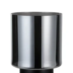 Candeeiro de Mesa com Cilindro de Vidro Preto Fumado GOROSIBA EGLO 33984