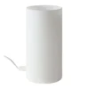 Candeeiro de Mesa com Cilindro de Vidro Opalino Branco GEO EGLO 81827