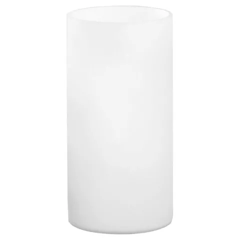 Candeeiro de Mesa com Cilindro de Vidro Opalino Branco GEO EGLO 81827
