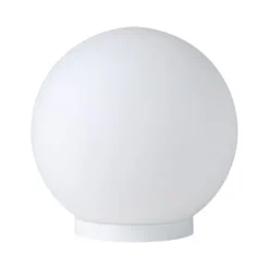 Candeeiro de Mesa com Esfera de Vidro Opalino Branco RONDO EGLO 85264