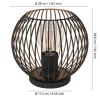 Candeeiro de Mesa com Estrutura em Grelha Preto e Cobre ALMANZORA EGLO 901872