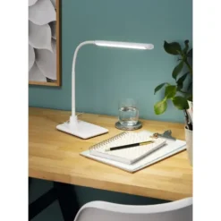 Candeeiro de Mesa com LED Branco Neutro e Cabeça Ajustável LAROA EGLO 96435