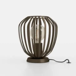 Candeeiro de Mesa com Superfície em Bronze Escovado ESPINAL EGLO 901099