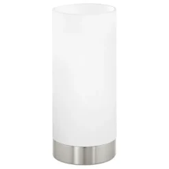 Candeeiro de Mesa com Vidro Branco Satinado DAMASCO 1 EGLO 95775