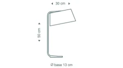 Candeeiro de mesa em madeira Owalo 7020 - Secto Design
