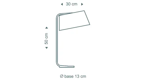 Candeeiro de mesa em madeira Owalo 7020 - Secto Design