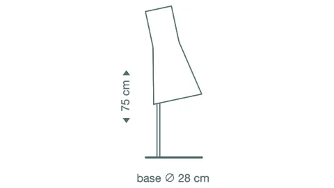 Candeeiro de mesa em madeira - Secto 4220