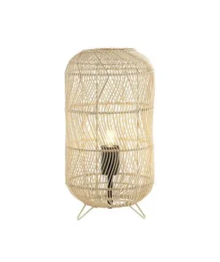 CANDEEIRO DE MESA em Rattan natural 20231 - Zambelis