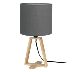 Candeeiro de Mesa Forlight Nuts Cinza DE-0020-GRI