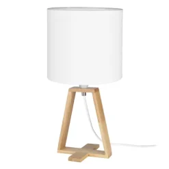 Candeeiro de Mesa Forlight Nuts Branco DE-0020-BLA