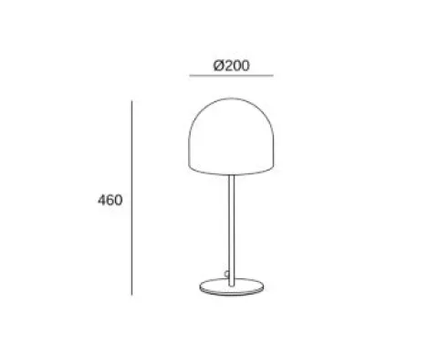Candeeiro de mesa Fres - Forlight