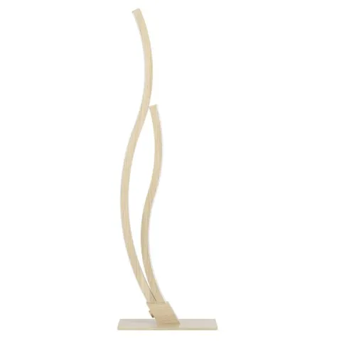 Candeeiro de Mesa LED com Aspeto de Madeira GRISOLIA EGLO 901213