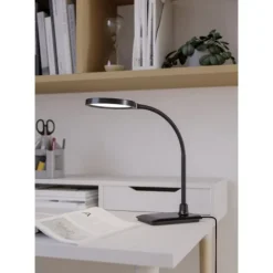 Candeeiro de mesa LED com braço flexível e luz ajustável LAURO EGLO 902175