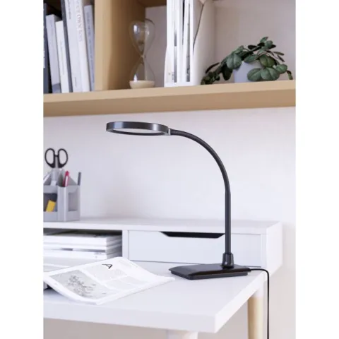 Candeeiro de mesa LED com braço flexível e luz ajustável LAURO EGLO 902175