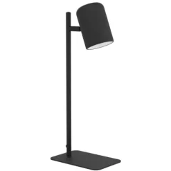 Candeeiro de Mesa LED com Cabeça Ajustável Preto e Branco CEPPINO EGLO 98855