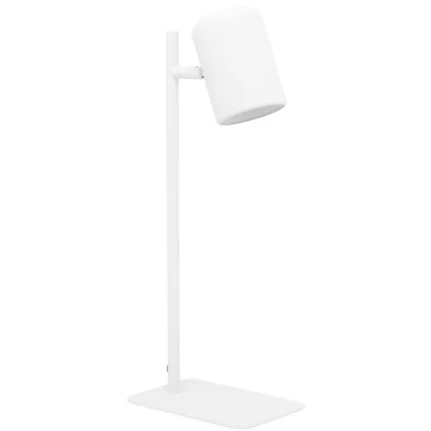 Candeeiro de Mesa LED com Cabeça Ajustável em Metal Branco CEPPINO EGLO 98856
