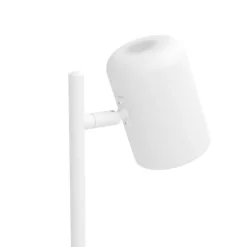 Candeeiro de Mesa LED com Cabeça Ajustável em Metal Branco CEPPINO EGLO 98856
