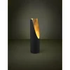 Candeeiro de Mesa LED com Corpo em Aço Preto e Folha de Ouro PREBONE EGLO 390266