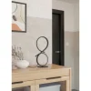 Candeeiro de Mesa LED com Design Curvo em Preto e Branco SERPINS EGLO 901269