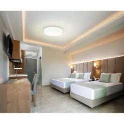 Candeeiro de Mesa LED com Pescoço Flexível Latão Escovado RICCIONE EGLO 901983