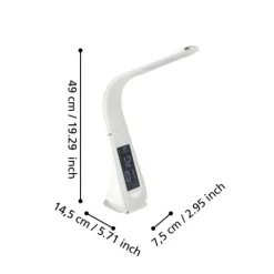 Candeeiro de Mesa LED com Pescoço Flexível e Dimmer COGNOLI EGLO 97915