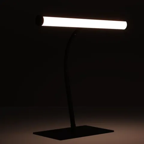Candeeiro de Mesa LED Níquel Nero com Pescoço Flexível RICCIONE EGLO 901981