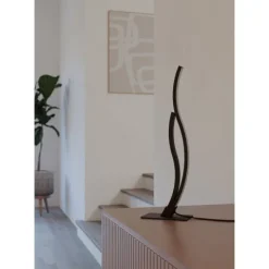 Candeeiro de mesa LED preto e branco GRISOLIA EGLO 901208