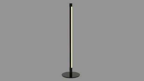 Candeeiro de mesa LED Preto PZA20118 - Zambelis