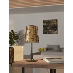 Candeeiro de Mesa Sustentável com Pétalas de Rosa CASTUERA EGLO 390294