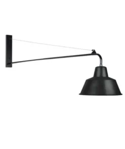 Candeeiro de Parede Preto PZA19231 - Zambelis