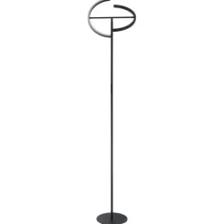 Candeeiro de Pé CASTELPOTO EGLO - Aço Preto, LED 3000K, Dimmer Tátil, 180cm 901972