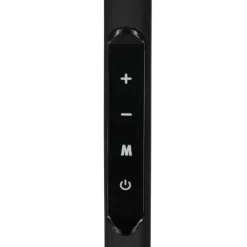 Candeeiro de Pé CASTELPOTO EGLO - Aço Preto, LED 3000K, Dimmer Tátil, 180cm 901972