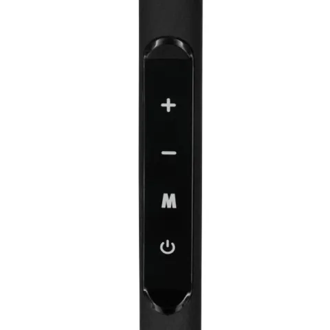 Candeeiro de Pé CASTELPOTO EGLO - Aço Preto, LED 3000K, Dimmer Tátil, 180cm 901972