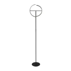 Candeeiro de Pé CASTELPOTO EGLO - Aço Preto, LED 3000K, Dimmer Tátil, 180cm 901972