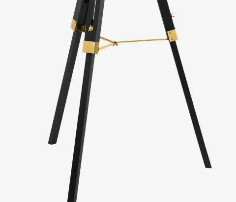 Candeeiro de pé com base tripé regulável e abajur giratório COVALEDA EGLO 49618