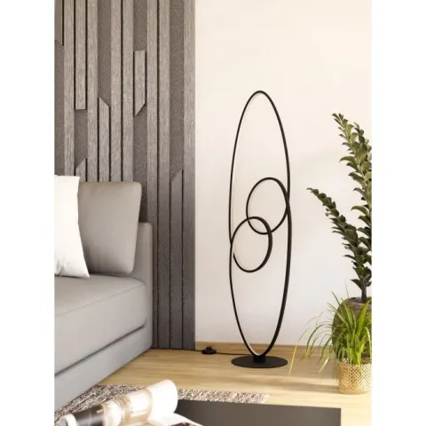 Candeeiro de pé com LED integrado e design moderno GIANELLA EGLO 901015