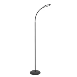 Candeeiro de pé com pescoço flexível e LED regulável LAURO EGLO 902176
