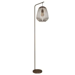 Candeeiro de pé com superfície em bronze escovado ESPINAL EGLO 901101