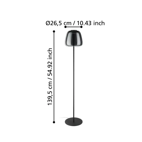 Candeeiro de pé - eglo led 901196 Alfero-Z