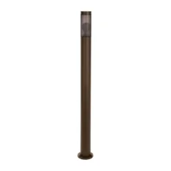 Candeeiro de pé exterior com sensor de movimento castanho ferrugem HELSINKI EGLO 900987