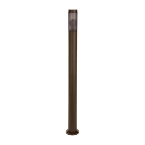 Candeeiro de pé exterior com sensor de movimento castanho ferrugem HELSINKI EGLO 900987