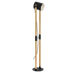 Candeeiro de Pé HORNWOOD EGLO - Design Moderno com Madeira 43521