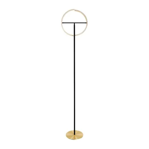 Candeeiro de pé LED CASTELPOTO EGLO – Design em latão escovado com orientação ajustável 901973