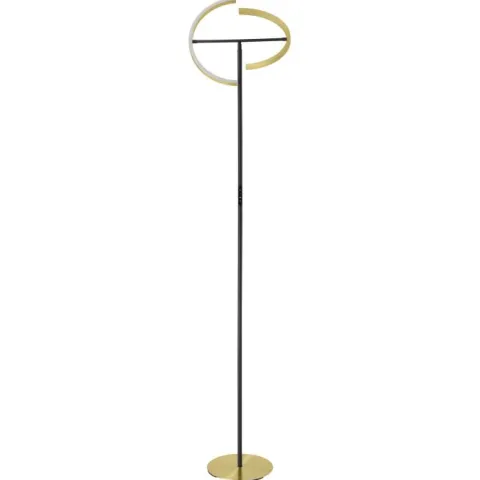 Candeeiro de pé LED CASTELPOTO EGLO – Design em latão escovado com orientação ajustável 901973