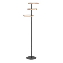 Candeeiro de pé LED com anéis giratórios bronze ESTRELLA EGLO 390509