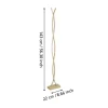 Candeeiro de pé LED com aparência de madeira LASANA 4 EGLO 901107